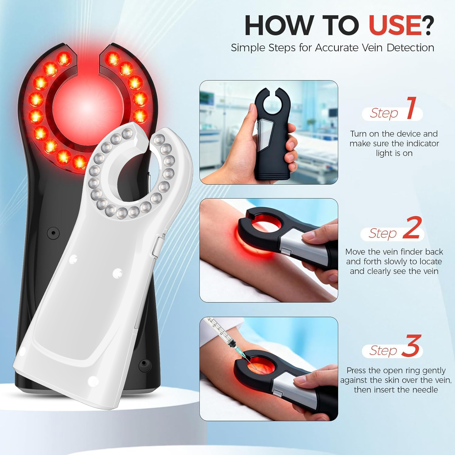 Wireless USB Rechargeable Vein – обзор и цена Medical Lab Equipments