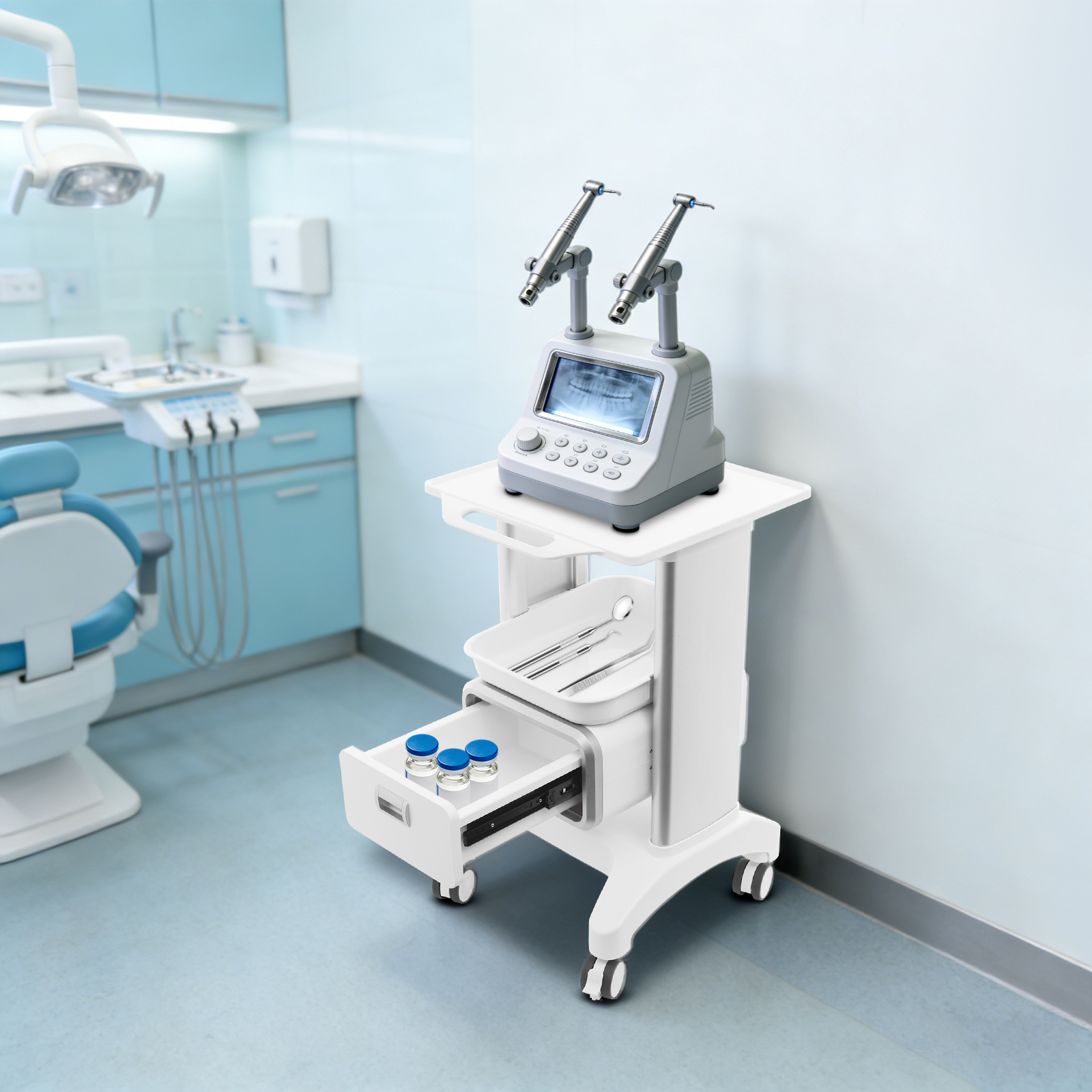 Lab Utility Cart Mobile Work S – обзор и цена Medical Lab Equipments