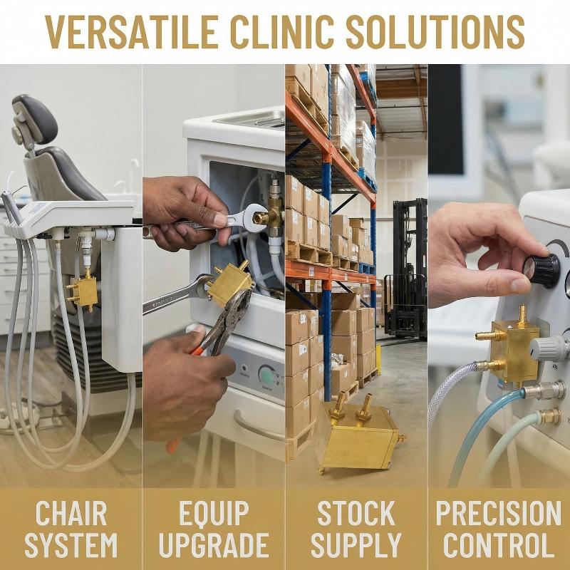 Hexagonal Air Water Valve for  – обзор и цена Dental Chair Unit
