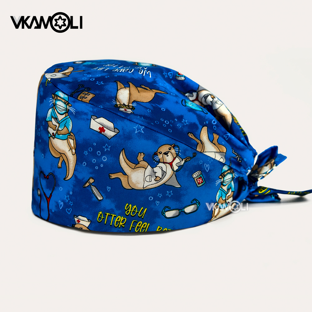 Scrub caps with heart pattern  – обзор и цена Medical Lab Science